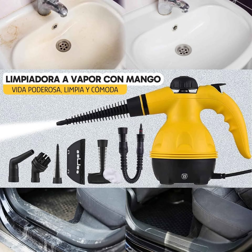 Limpiador A Vapor De Mano Portatil SafeClean Pro