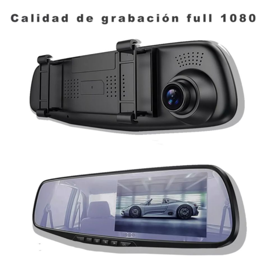 SafeDrive Vision Espejo Retrovisor cámaras Conduce seguro, ve todo